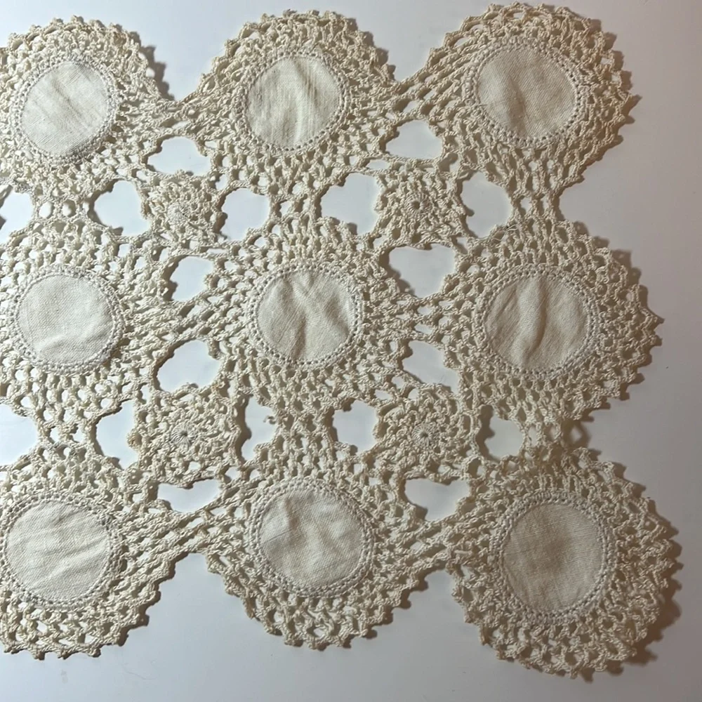 Vintage crochet doily